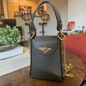 Italian Purse with Gold Accents
